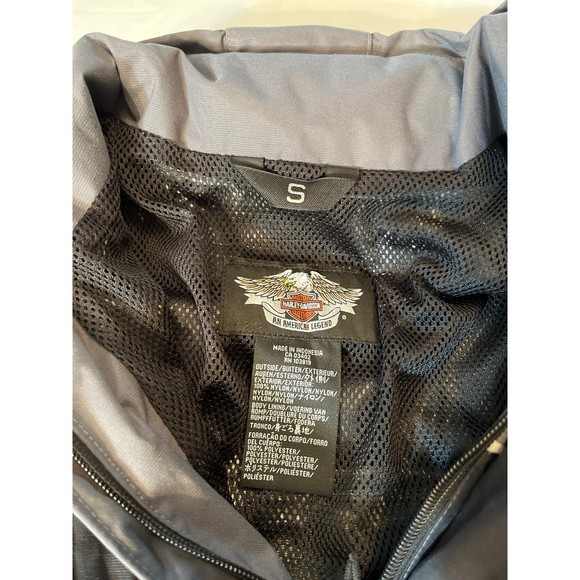 Men's Harley-Davidson Small Rain Suit With Boots - Picture 7 of 10